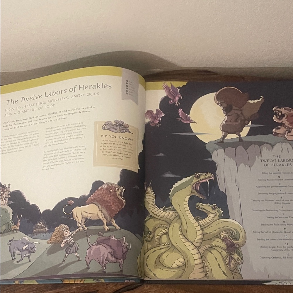 First Edition, Hardbound Myth Atlas Book - Picture 7 of 14